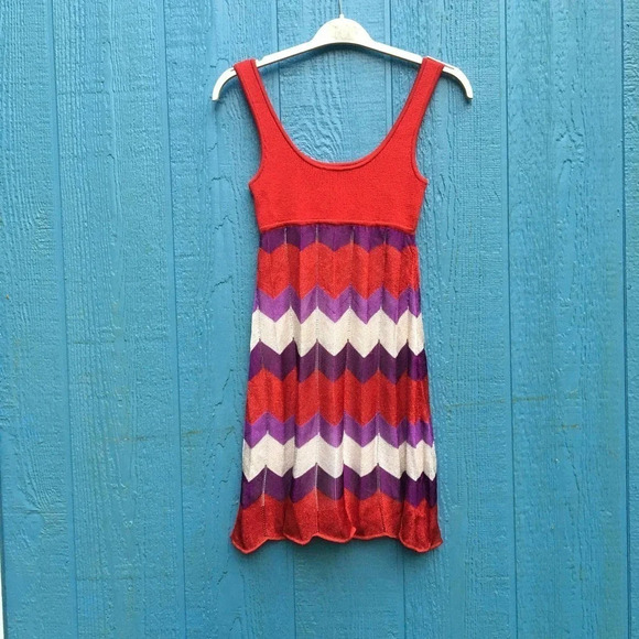 Bebe Women's Size Small Vintage Y2K Sleeveless Sweater Dress - Picture 5 of 5